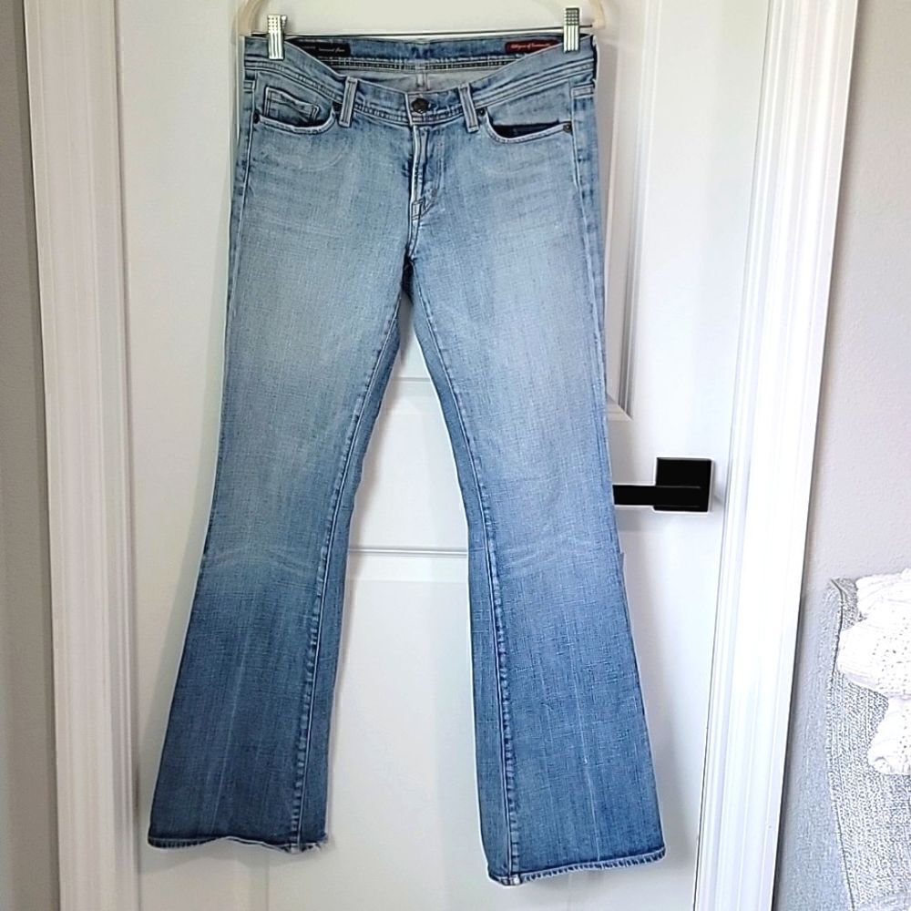 Citizens Of Humanity Ingrid Low Waist Flare Leg Jeans - Size 29
